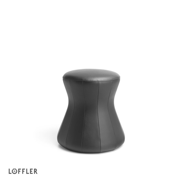 Löffler FUNGO Hocker mit Stoffbezug / Kunstlederbezug / Echtlederbezug FU2 