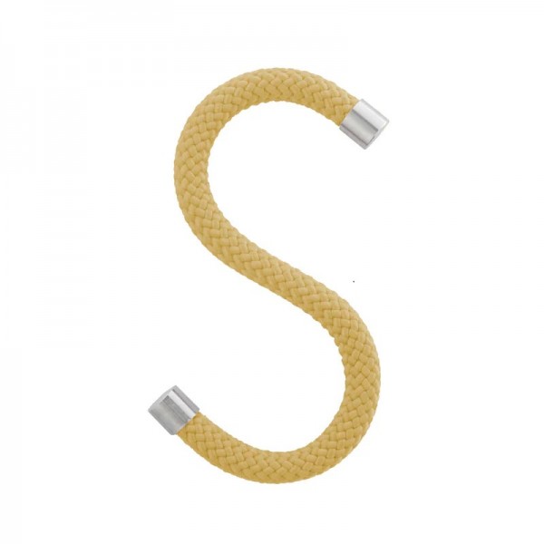 Peppermint Products ROPE HOOK Textil-S-Kleiderhaken aus Seil / 5er Set sand PMP_0021_SA_00 
