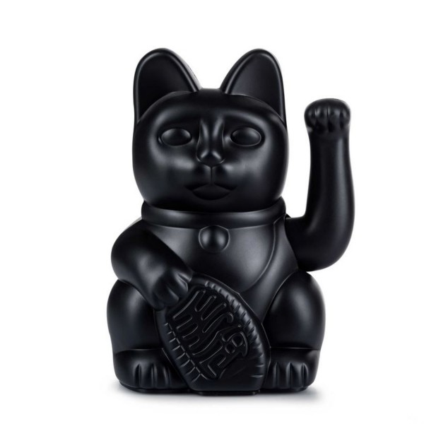 Donkey Products Winkekatze Lucky Cat schwarz 330466 