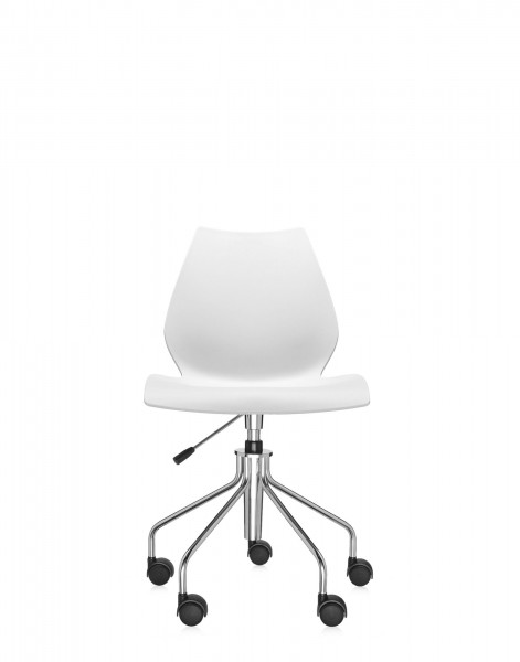 Kartell Drehstuhl Maui zinkweiß 28782M 