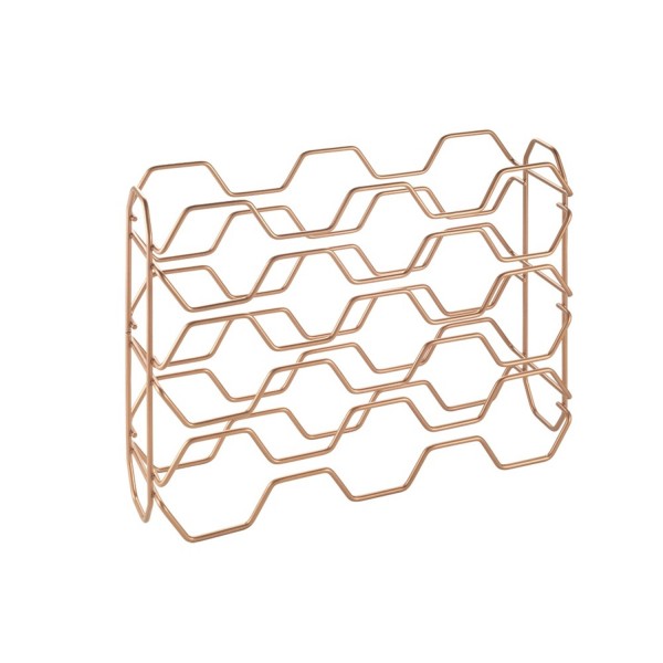 Metaltex Flaschenregal Hexagon 15 kupfer 382315000 