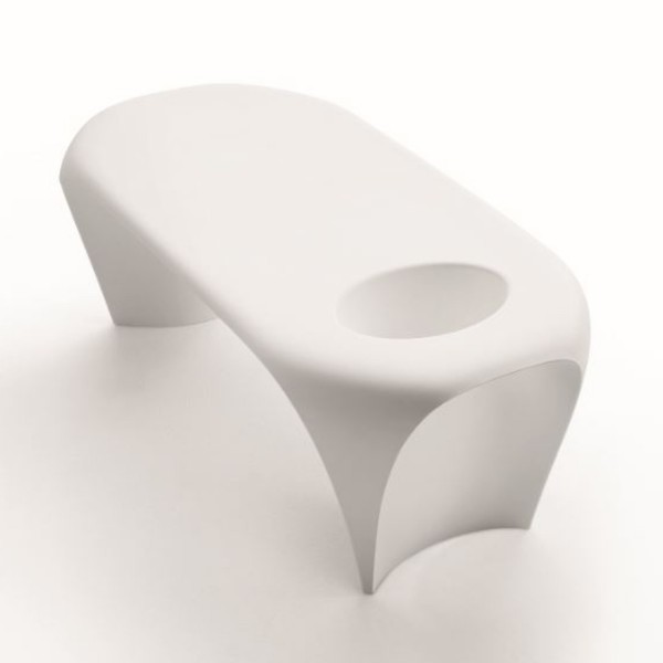 Myyour Couchtisch Lily mit integriertem Flaschenkühler und mit Beleuchtung 10511LILY/IL110 