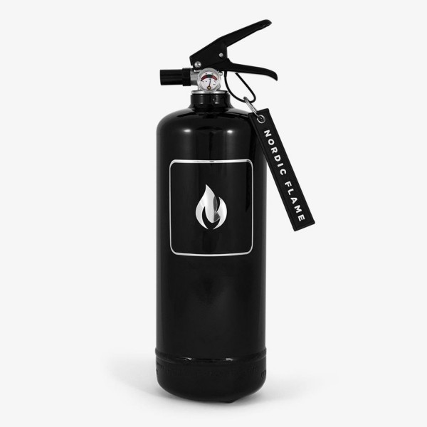 Nordic Flame Feuerlöscher Classic schwarz 2 kg N110 
