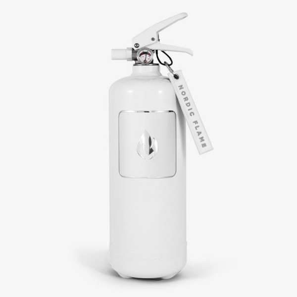 Nordic Flame Feuerlöscher Classic weiß 2 kg N100 