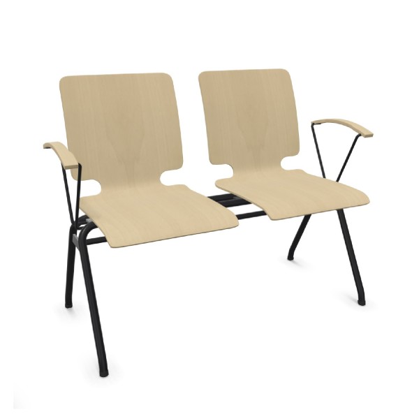 Nowy Styl Axo 41, 2 Sitzer Bank mit Armlehnen, konfigurierbar 