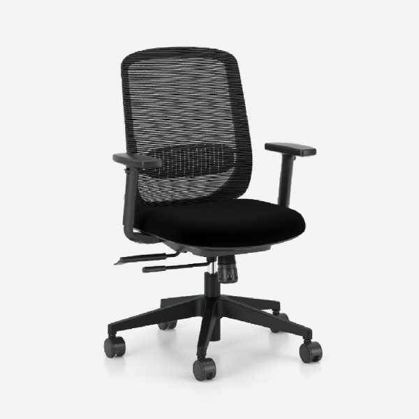Nowy Styl Vienna Drehstuhl Mesh black, konfigurierbar 