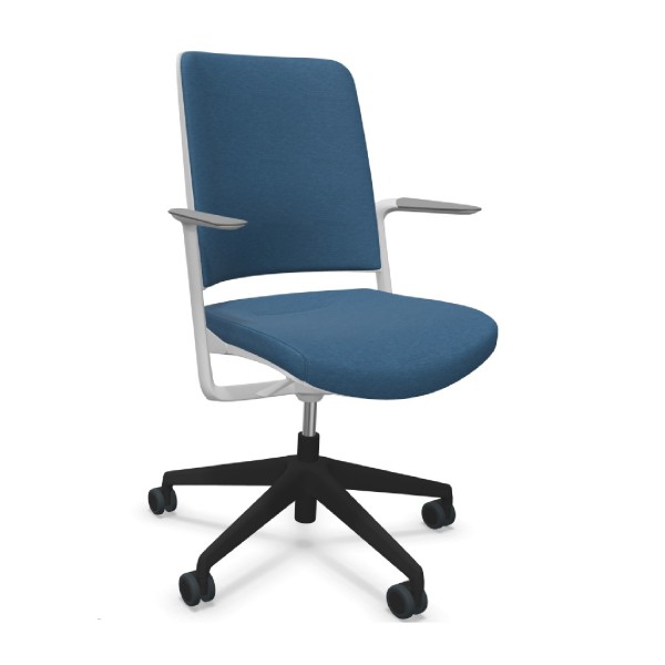 Nowy Styl Bürodrehstuhl With Me gepolstert, uph P PRF Grey konfigurierbar 
