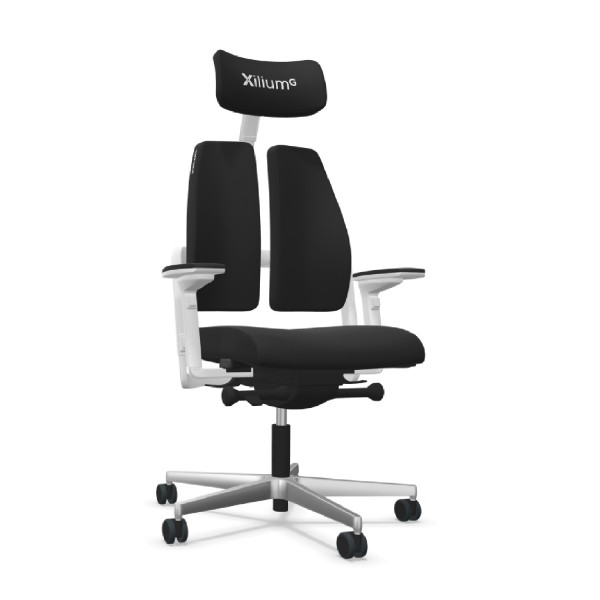 Nowy Styl Xilium G Gamingstuhl, black & white edition konfigurierbar 