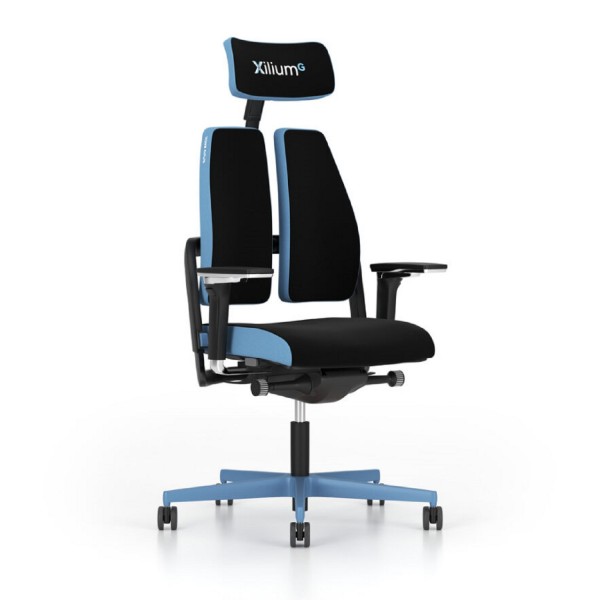 Nowy Styl Xilium Gaming Stuhl Blue konfigurierbar 