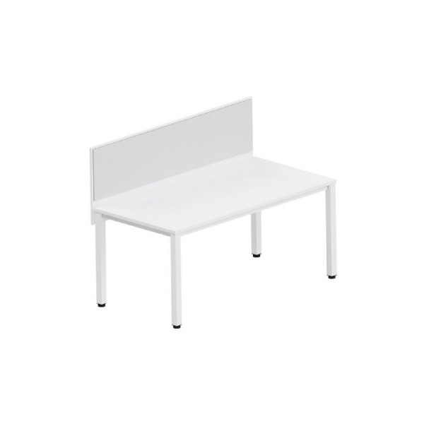 Nowy Styl E10 I Leg Schreibtisch mit Schutzpaneel konfigurierbar 