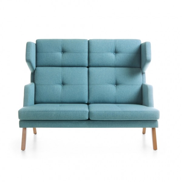 Profim Sofa 3-sitzig hohe Rückenlehne October 32 konfigurierbar 