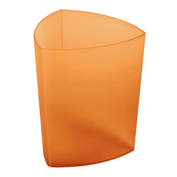 Rexite Papierkorb Eco Pro transparent orange 1500.PP.P5.78 