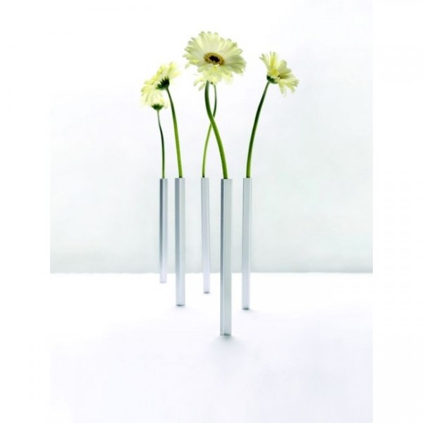 Magnetische Vase 5er Set silber PE543 