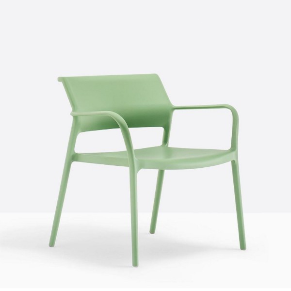 Pedrali Ara 316 Stuhl, Lounge grün