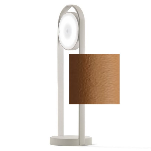 Pedrali Tischleuchte Giravolta braun braun