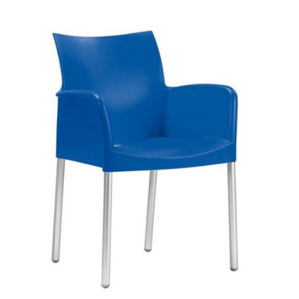 Pedrali Stuhl ICE 850 blau