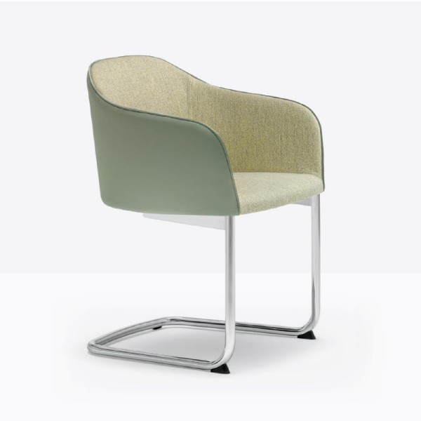 Pedrali Laja 2, Freischwingerstuhl, gepolstert, 882/2 