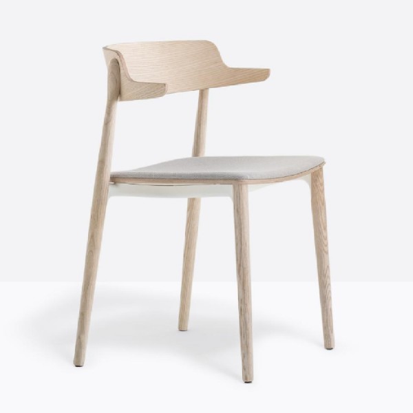 Pedrali Nemea 2826, Stuhl, Armlehne, gepolstert, 2er Set 