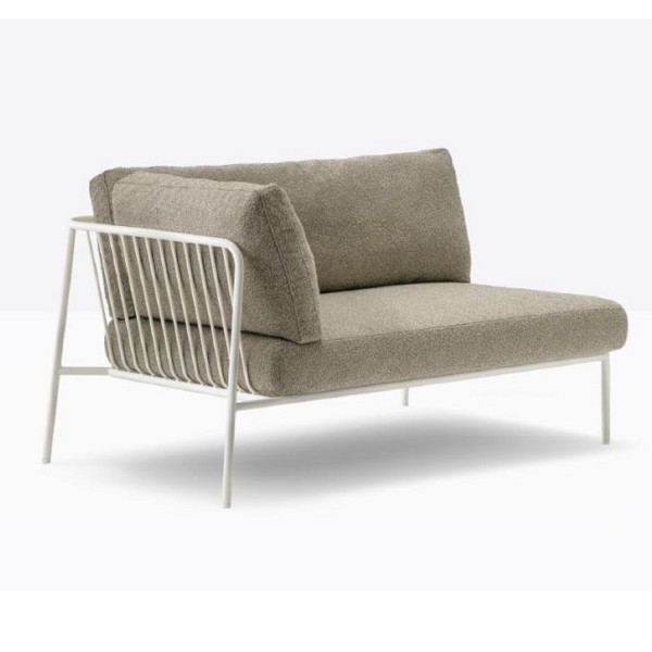 Pedrali Nolita Sofa mit Armlehne rechts, DN002, DN004 