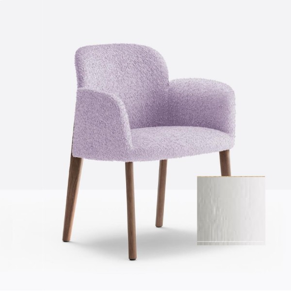 Pedrali Opale Sessel 3785 Esche weiß BI