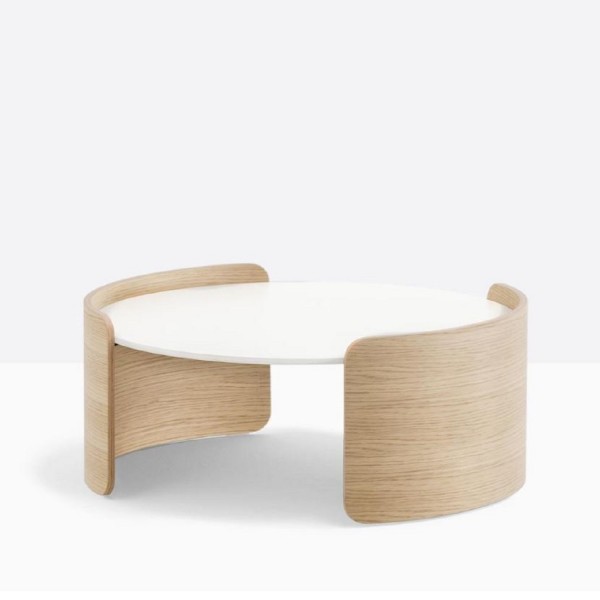 Pedrali Parenthesis Tisch P10005 Holz/weiß
