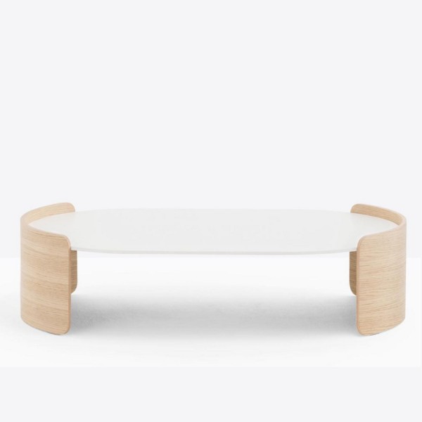 Pedrali Parenthesis Tisch P10006 Holz/weiß