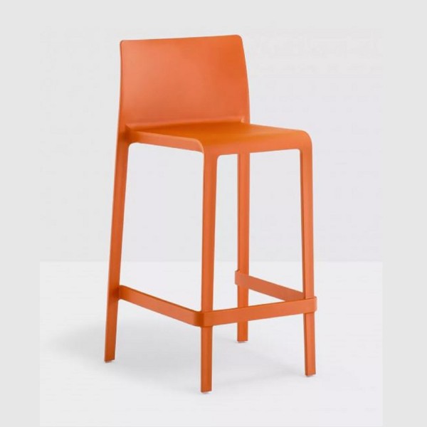 Pedrali Volt Barhocker Sitzhöhe 76,5 cm orange