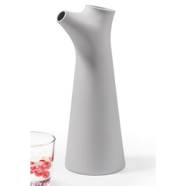 Philippi Karaffe Eliza 1 Liter Keramik grau 140009 