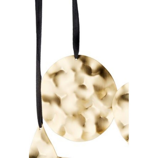 Philippi Weihnachtsanhänger Aqua "Kugel" gold 105020 