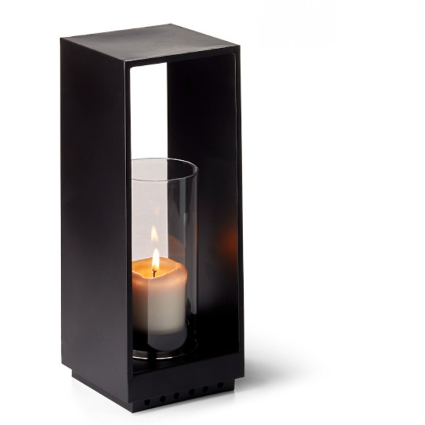 Philippi Windlicht Wisma S Höhe 32 cm schwarz 239009 