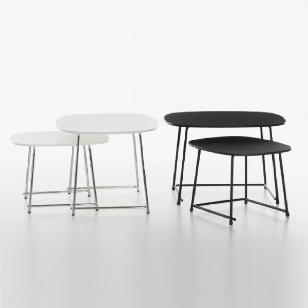 Plank Cup lounge tables, 60x50, 48x40 cm, konfigurierbar 