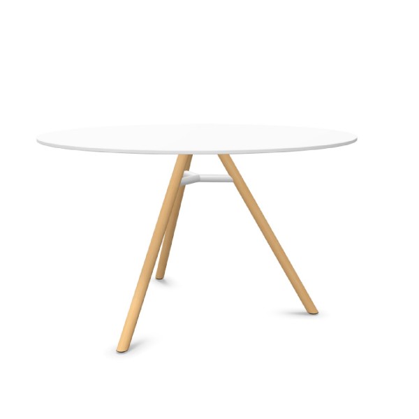 Plank Mart Tisch 9835-01, Ø 120 cm, Höhe 73, konfigurierbar 