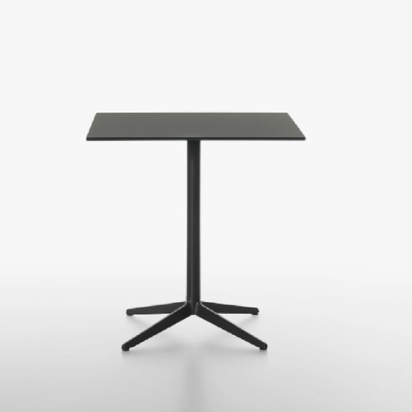 Plank Mister X Tisch 9510-01, 70x70 cm quadratisch, Höhe 73, konfigurierbar 