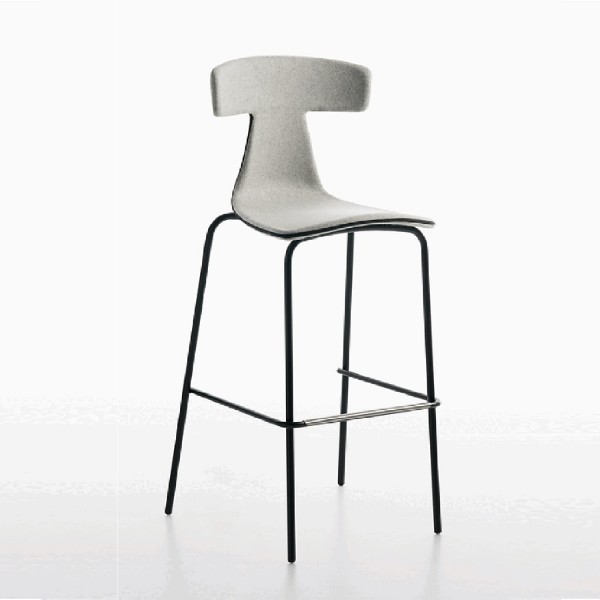 Plank Remo Soft, Barhocker, 1419_80, Sitzhöhe 77 cm, 2 Stück, konfigurierbar 