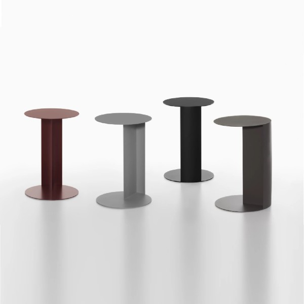 Plank To side table, 9050, Ø 40 cm, konfigurierbar 