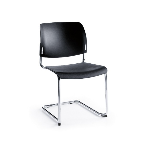 Profim Freischwingerstuhl Bit 550V Kunststoff, konfigurierbar 