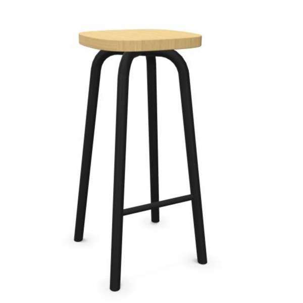 Cascando Pully Barhocker Square Eiche massiv natur 6440.sq.oa 