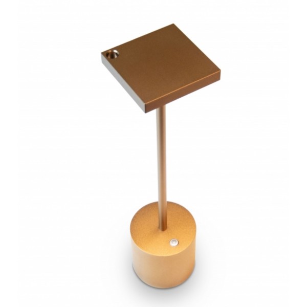 Radius Absolut Liberty light titan gold 1180T Tischleuchte Akku 