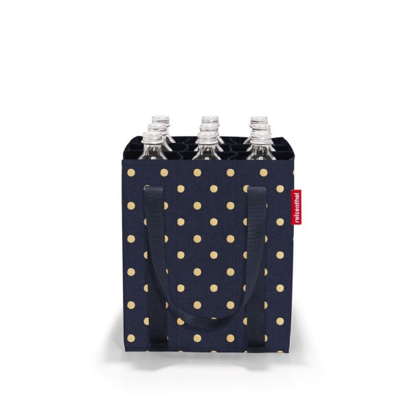 reisenthel® Bottlebag 9er metallic dots blue ZJ4117 