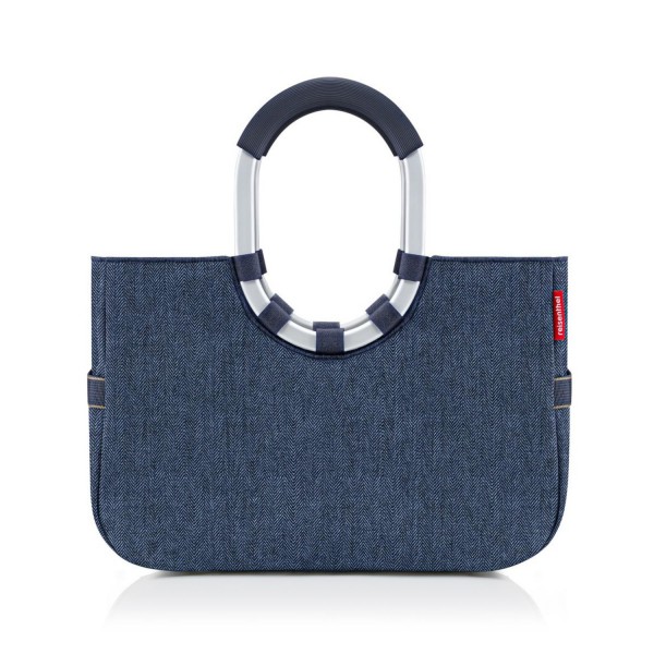 reisenthel® Loopshopper M herringbone dark blue OS4113 