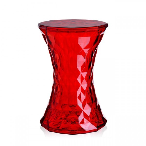 Kartell Hocker Stone rot 8800SR hier online bestellen im