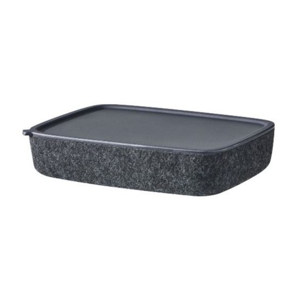 pieperconcept Box Scatola Filz anthrazit mit Tablett 809347000 