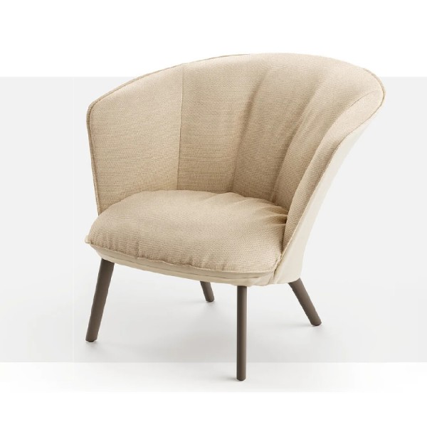 Sedus se:cove Loungesessel, 4-Fuß Holzgestell, cv-227, konfigurierbar 