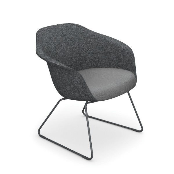 Sedus se:lounge Loungesessel, Kufen, lg-242, konfigurierbar 