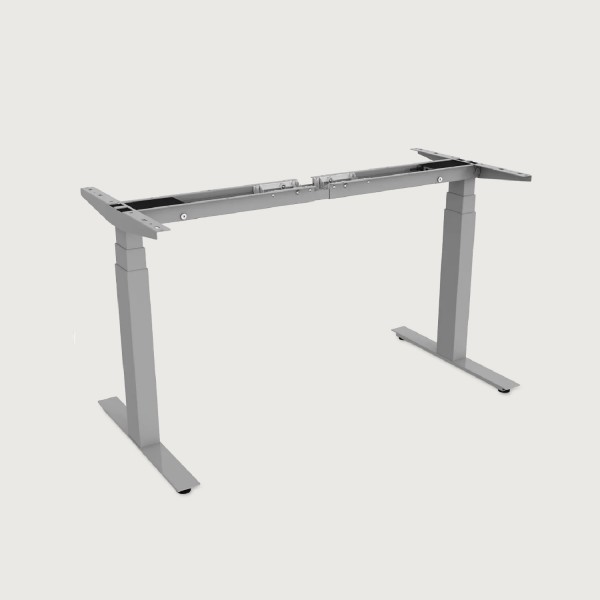 Swedstyle Classic Flex 2-Beine Schreibtischgestell, silber, C21113113A14 