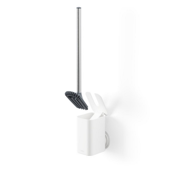 Umbra Flex Toilettenbürste TLT BRUSH mit Halterung zum Kleben für Wand- und Bodenanbringung 1021298-660 
