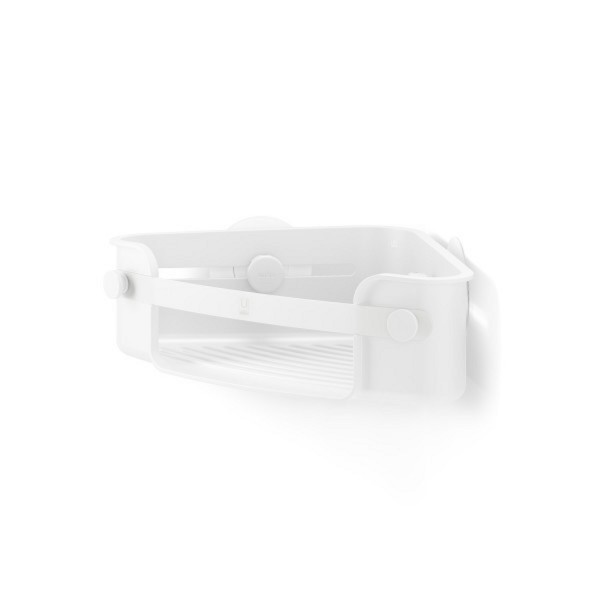 Umbra Flex Eckduschablage weiß zum Kleben 1021299-660 