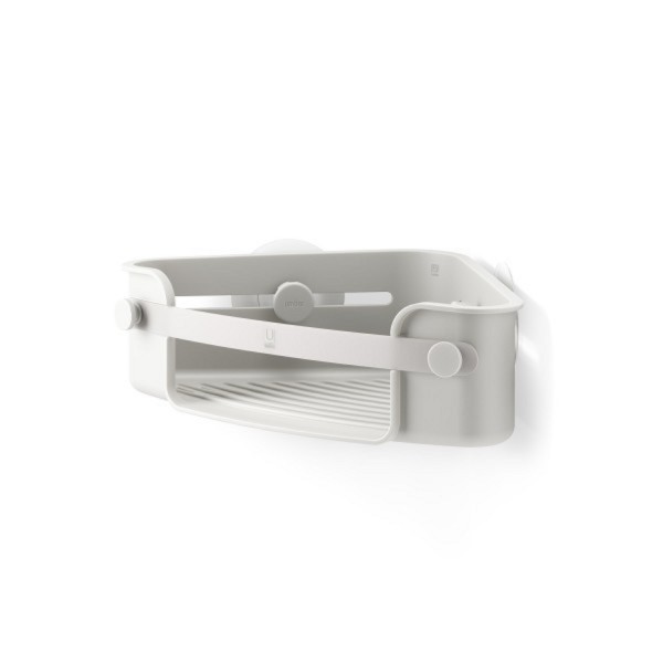 Umbra Flex Eckduschablage grau zum Kleben 1021299-918 