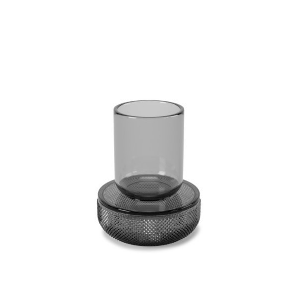 Umbra Glas-Organizer Allira small rauchgrau 1015409-582 