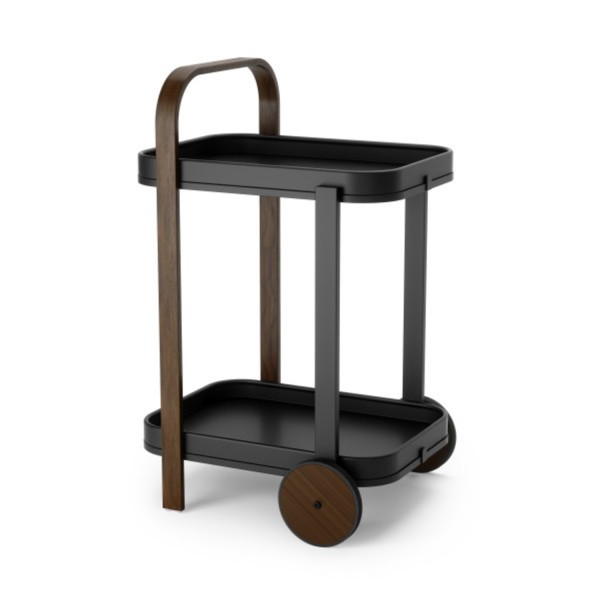 Umbra Servierwagen Bellwood schwarz/walnuss 1015392-048 